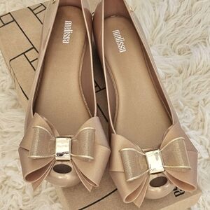 Melissa Womens Flats  Ballerina Jelly Ballet shoe size 7